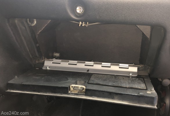 240z Glovebox Hinge